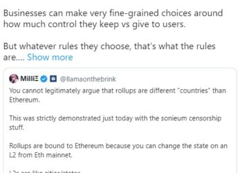 Виталик Бутерин о Soneium: Вот почему Ethereum идеален для бизнеса