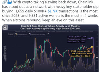 Chainlink фиксирует рекордную активность китов: к чему готовиться рынок?