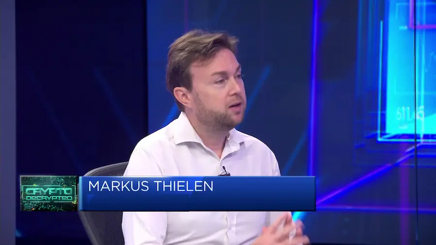 Маркус Тилен: Долгосрочные инвестиции в биржевые фонды на биткоин составляют лишь 44%