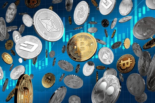 Доминирование биткоина падает