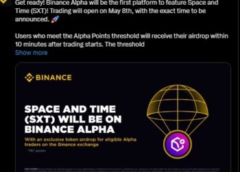 Как листинг Space and Time и airdrop $SXT на Binance Alpha может повлиять на цену токена