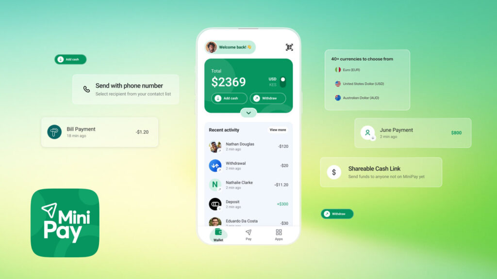 Кошелек MiniPay на базе Celo стал доступен на iOS и Android в более чем 50 странах Кошелек MiniPay на базе Celo стал доступен на iOS и Android в более чем 50 странах