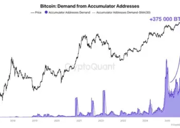 В CryptoQuant назвали количество купленных инвесторами биткоинов