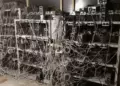 Россиянин организовал криптоферму в гаражном боксе